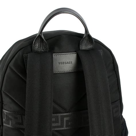 men's versace backpack